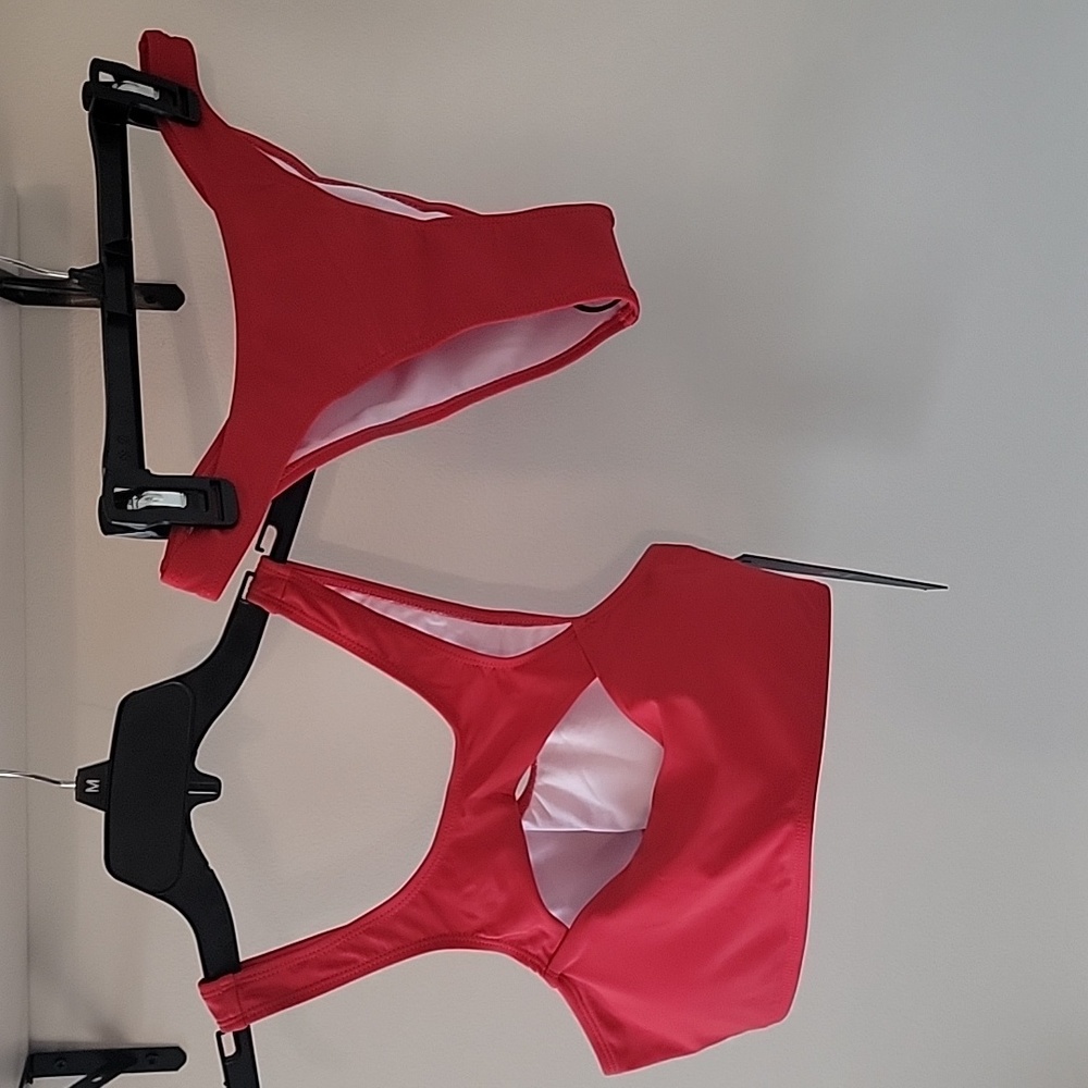 Mono b red bikini